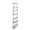 Rev-A-Shelf Steel, Gray, 10 in W, 73.63 in H, 21.72 in L, Gray 5373-10-GR - alternate 1